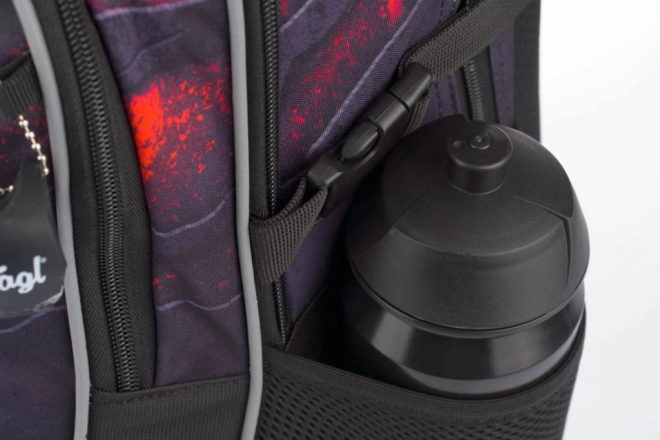 BAAGL ENSEMBLE 3 Core Láva: sac à dos, trousse, sac