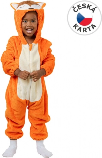 Karnevalskostüm Fuchs für Kinder 92-104 cm