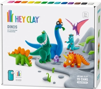 Hey Clay Dinosaurs – creative foam modeling clay for kids