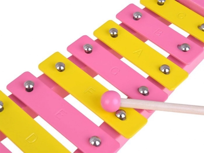 8-toons xylofoon voor de eerste melodieën