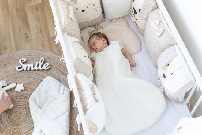Ledikantset Sleep Guardian 12-delig beige