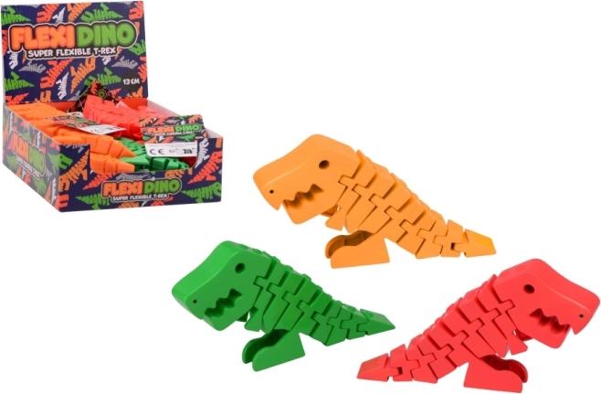 Movable Dinosaur Flexy T-Rex 13 cm