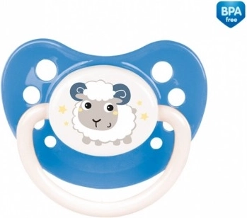 Canpol babies Tétine 18m+ anatomique en silicone BUNNY & COMPANY