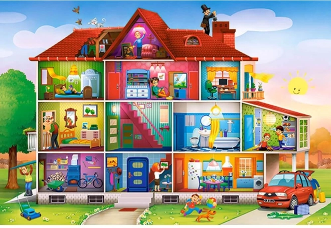Puzzle Life in the House MAXI by Castorland