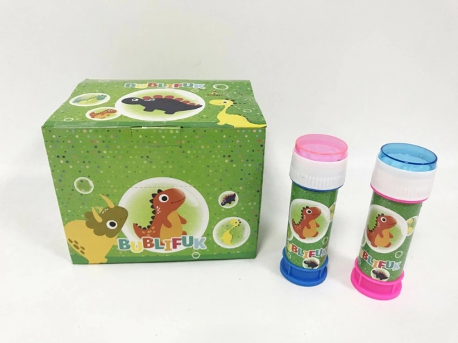 Bellenblaas met dinosaurussen