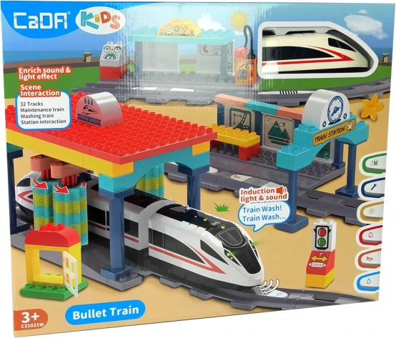 CADA Train Station Building Set 108 Pieces