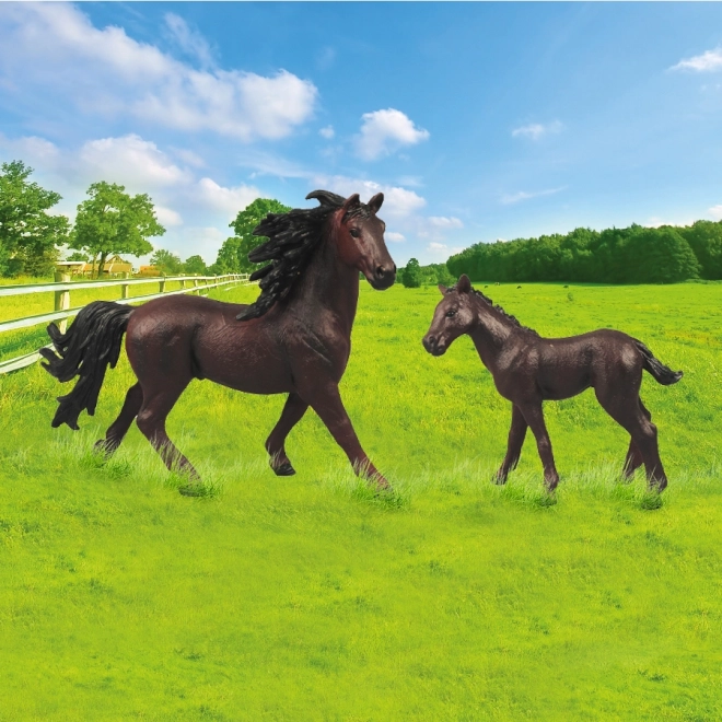 Set paarden met omheining Mijn kleine boerderij