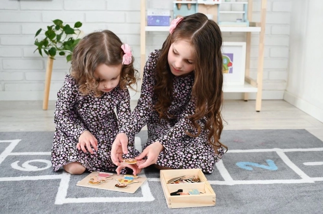 Magnetische Anziehpuppen Kinder der Welt