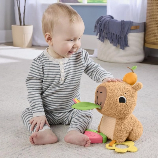 Fisher-Price Plüschspielzeug Capybara mit Zubehör