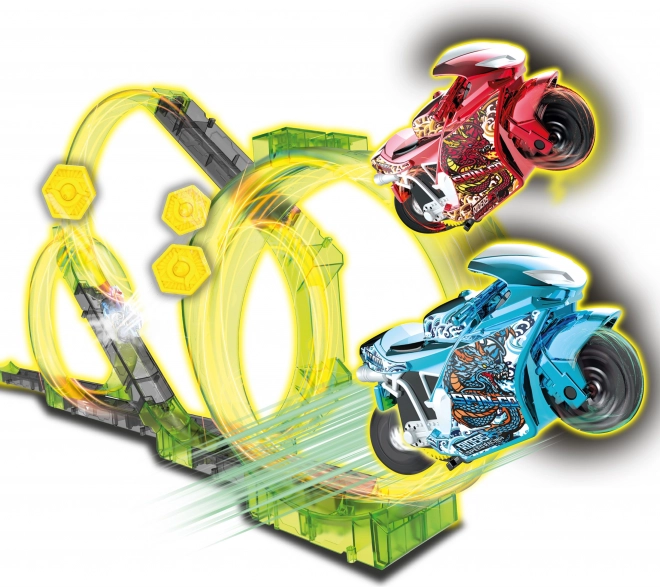 Spin and Build Deluxe baan met twee motoren