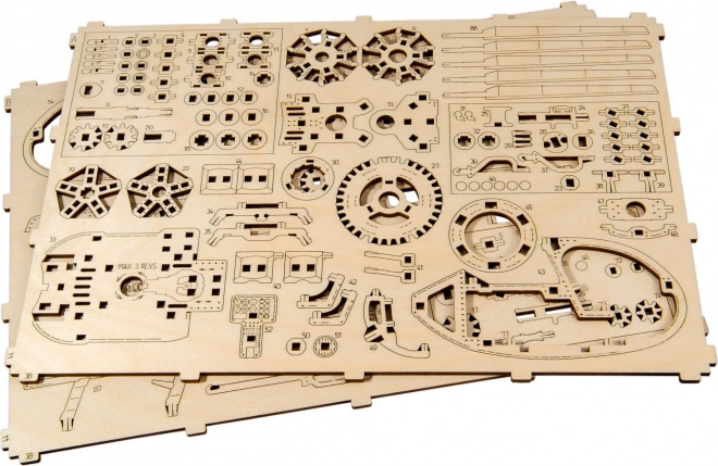 Houten 3D-puzzel helikopter