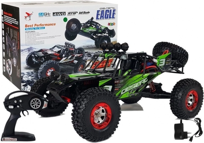 RC-terreinauto 1:12 4x4 met snelheid 30 km/u