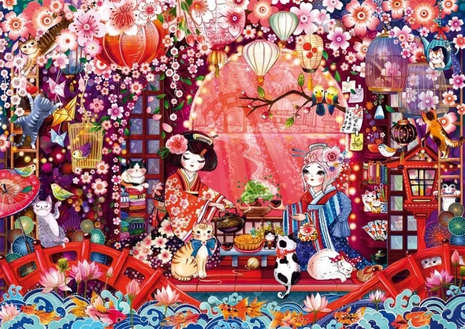 Japanese Tea Ceremony Puzzle 500 pieces