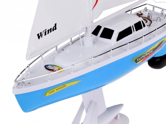 Leuke op afstand bestuurbare zeilboot voor kinderen