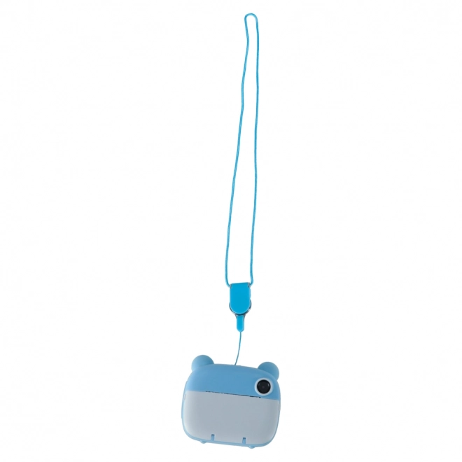 Appareil photo instantané pour enfants ourson bleu