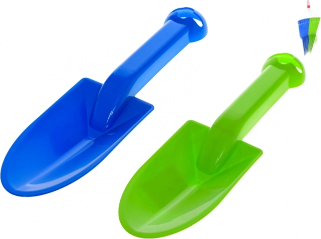 Kunststof zand schep 26 cm voor kinderen
