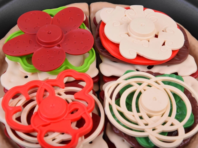 Keukenset voor het bereiden van pizza voor kinderen
