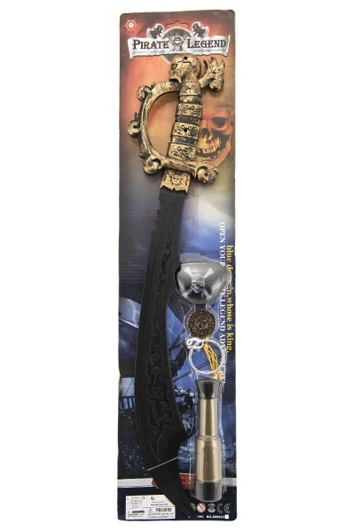 Impressive 58 cm sword for pirate adventures