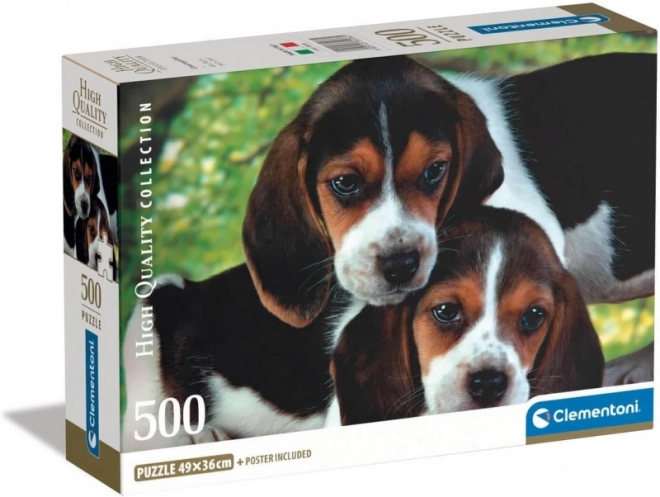 Puzzle 500 pièces Compact Proches ensemble