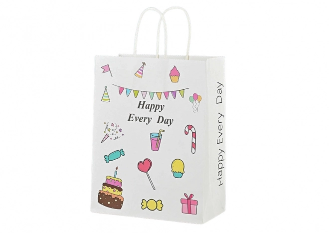 Papieren cadeautasje