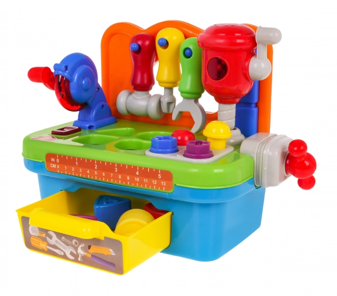 Werkplaats met sorteerder + accessoires