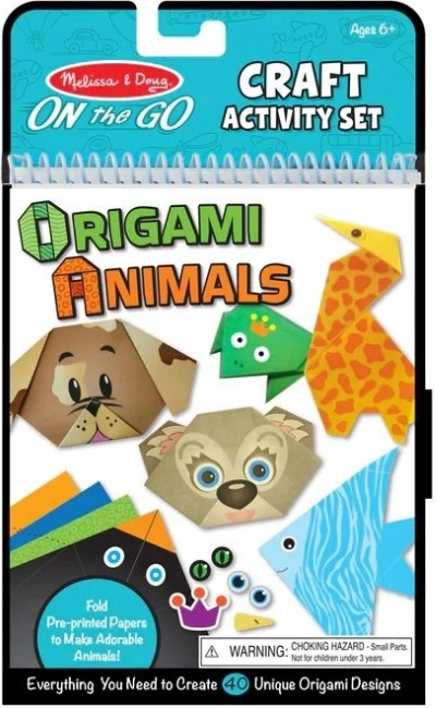 Kit d’origami pour fabriquer des animaux