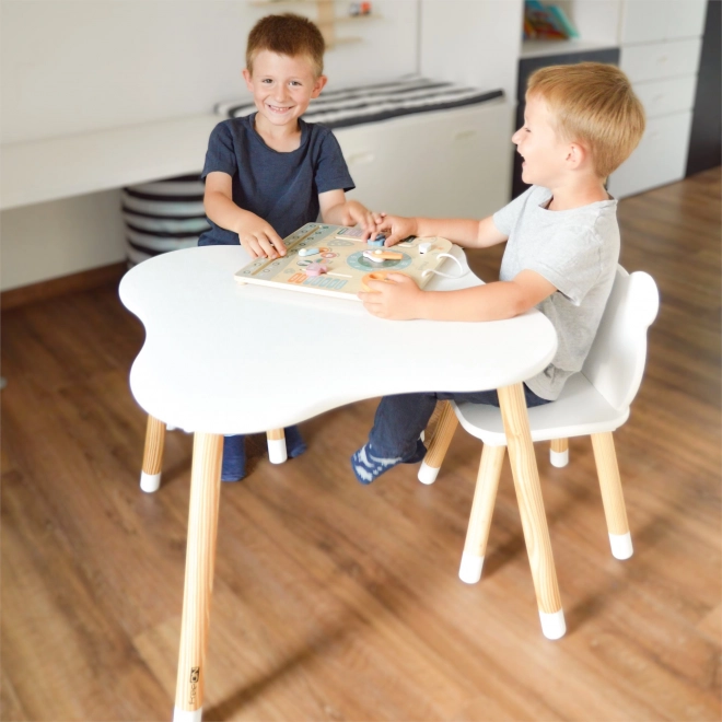 FreeOn Houten tafeltje met stoelen Beer