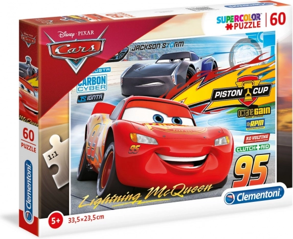 CLEMENTONI Puzzle Cars 3 : Piston Cup 60 pièces