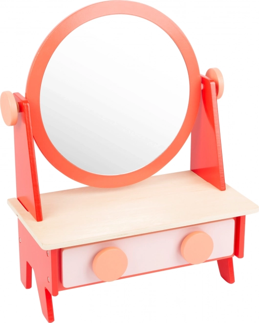 Retro Kosmetiktisch aus Holz
