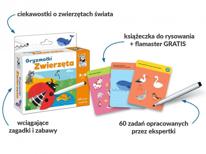 Tekenkaarten Dieren 3-6j KS0686