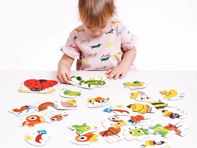 CzuCzu Puzzle Krabbler Vierteilige Puzzles