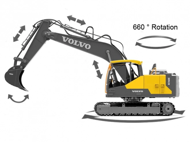 Graafmachine op afstandsbediening 3in1 VOLVO