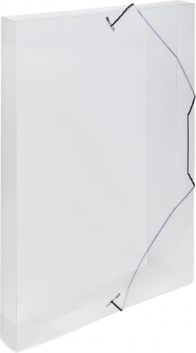 Archive Box A4 with Elastic Clear