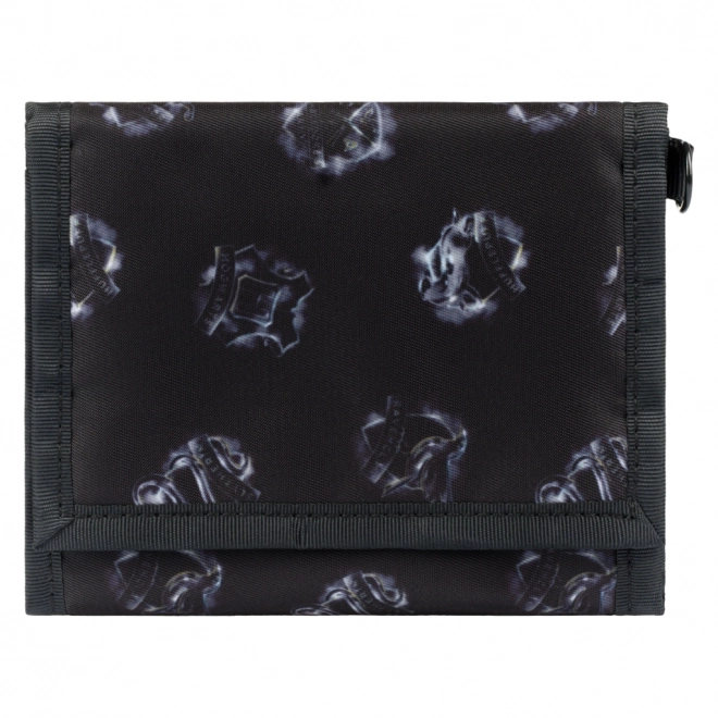 zwarte portemonnee met Harry Potter Hogwarts print