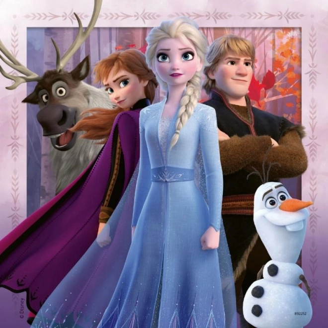 Ravensburger puzzle Frozen 2: Journey 3x49 pieces