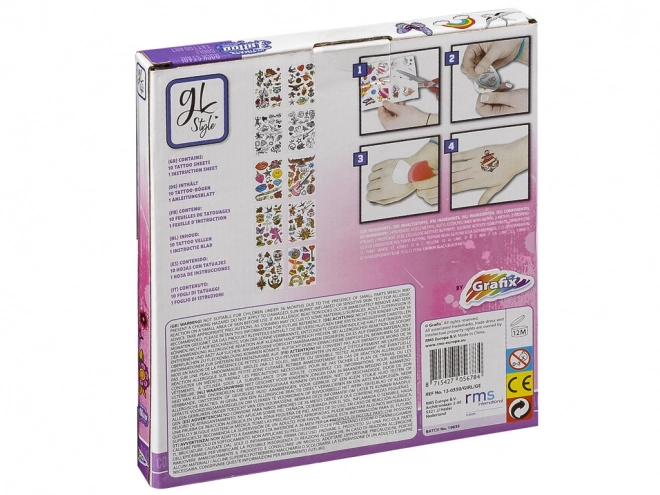 Tattoo-Set für Mädchen/Jungen
