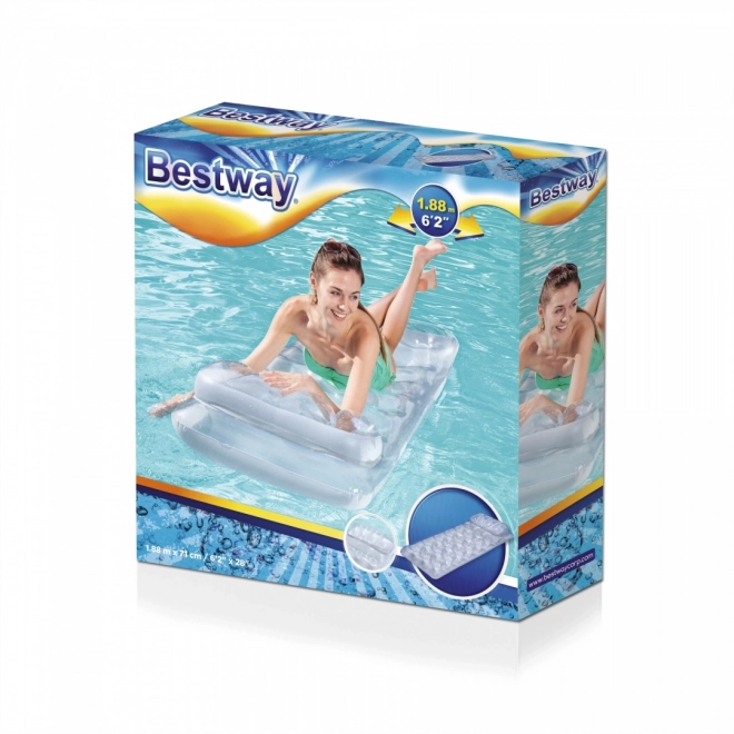 Dual-chamber Inflatable Bestway Mattress with Pillow