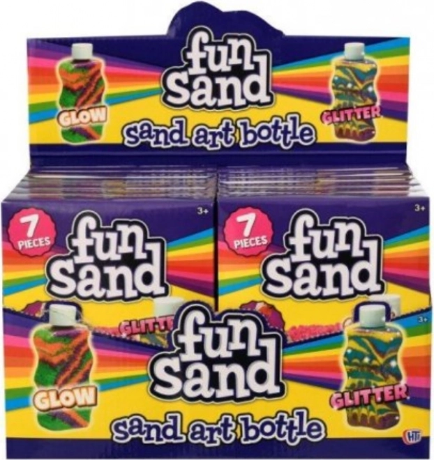 Sand art in a bottle Fun Sand