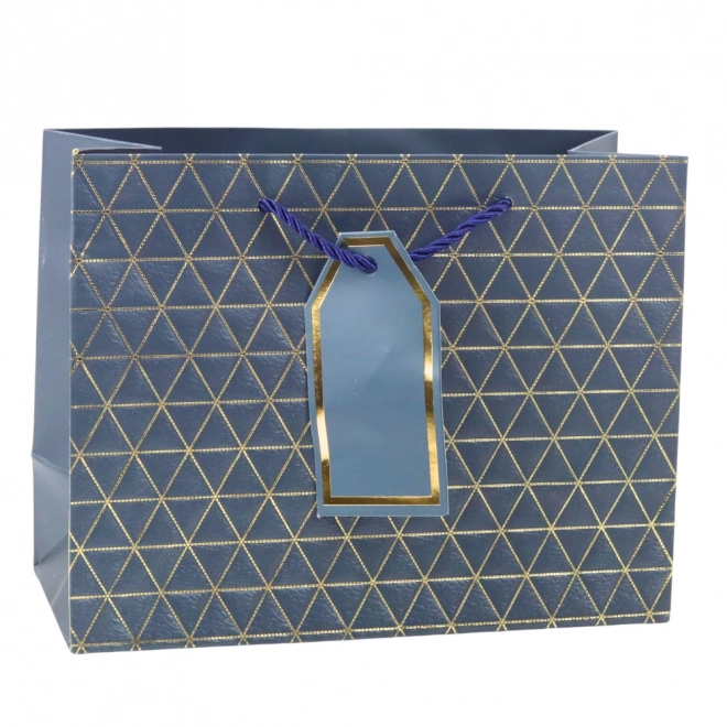 Cadeautas met gouden lijnen