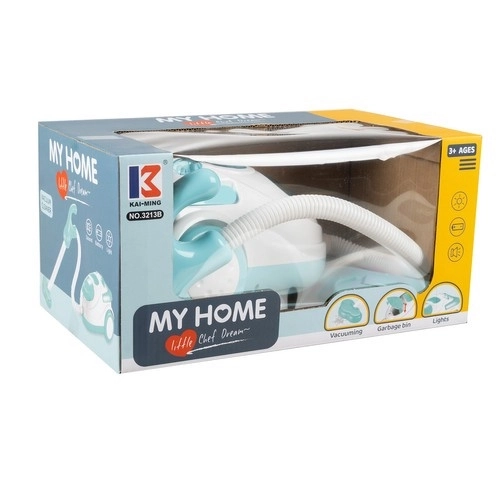 Kindstofzuiger met geluiden en licht Kruzzel blauw