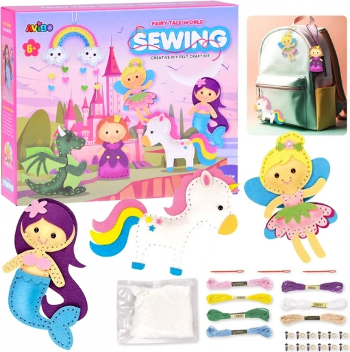Kit créatif Monde de contes en feutrine