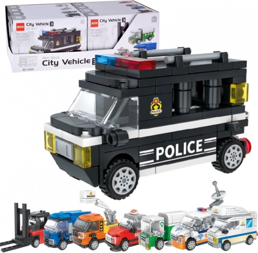 Jeu de construction CITY VEHICLE – véhicules urbains, 1 modèle