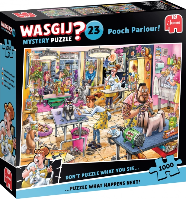 Puzzel Wasgij Mystery 23: Hondensalon 1000 stukjes