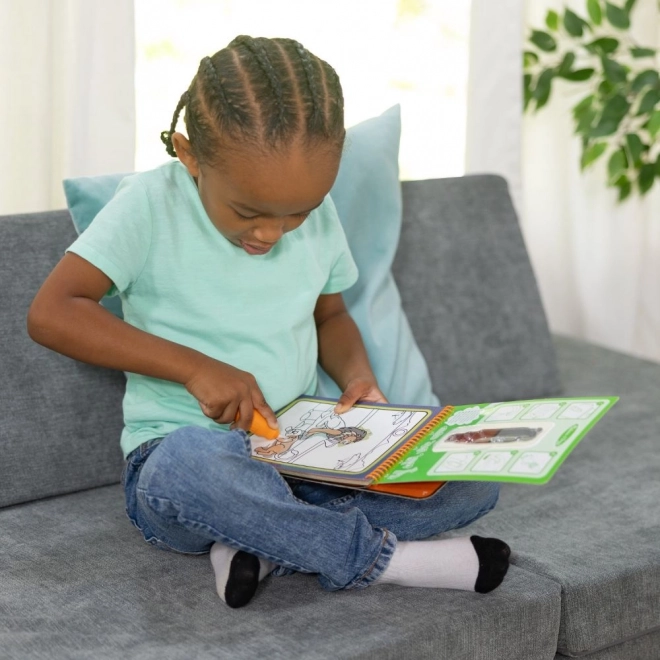 Safari Wasserfarben WaterWow Malbuch für Kinder
