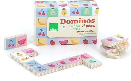 Houten domino Fruit en Groenten Sarah Betz