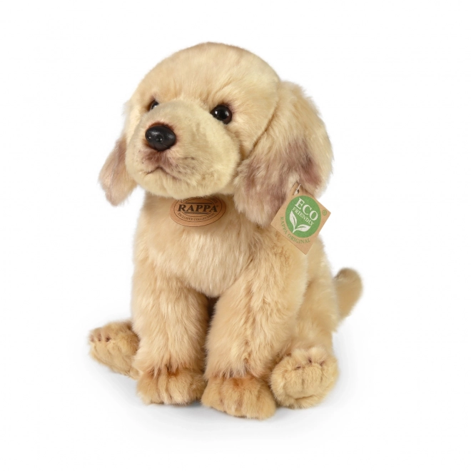 Zittende pluchen labrador 27 cm ECO-VRIENDELIJK