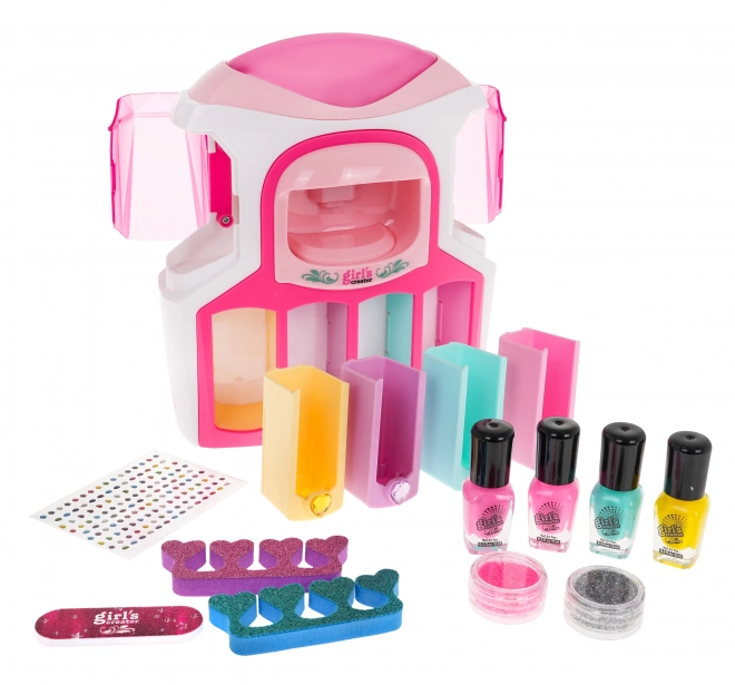Nagellak set voor kinderen 6+ met interactieve droger en accessoires