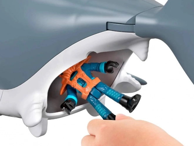 Mega Aanval Haaien Imaginext met Beweegbare Kaak