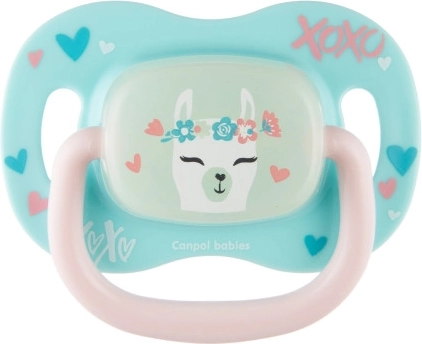Sucette en silicone Canpol babies Exotic Animals Lama 18m+