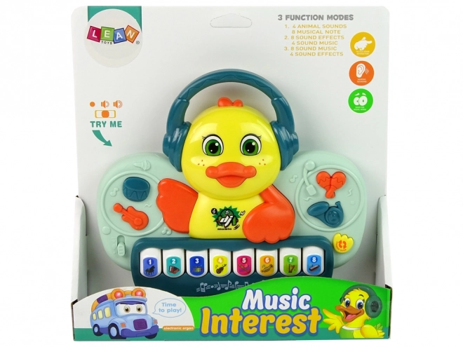 Interactief Duck Duck Piano DJ Geluid Muzikale Instrumenten Melodieën